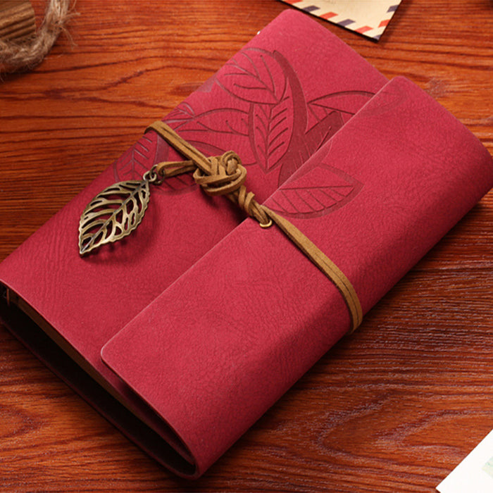 Wholesale Notebook PU Leather Kraft Paper Leaf Loose Leaf MOQ≥2 JDC-NK-BoKe002