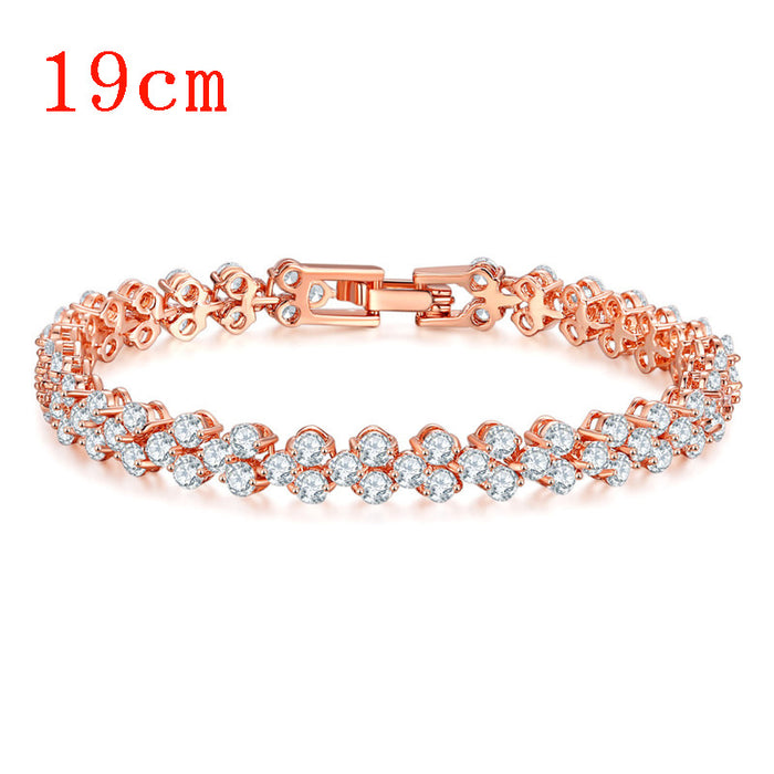 Jewelry WholesaleWholesale copper zircon bracelet MOQ≥2 JDC-BT-Kas006 Bracelet 卡诗 %variant_option1% %variant_option2% %variant_option3%  Factory Price JoyasDeChina Joyas De China