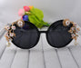 Jewelry WholesaleWholesale Vintage UV Protection Polarized Pearl Metal Sunglasses JDC-SG-NT006 Sunglasses 妮头 %variant_option1% %variant_option2% %variant_option3%  Factory Price JoyasDeChina Joyas De China