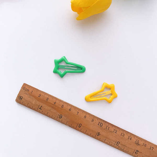 Wholesale Hair Clips Oil dripping geometric hollow hairpin JDC-HC-MiYu007