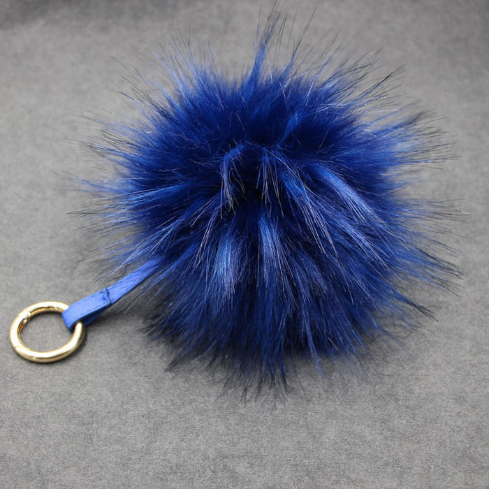 Jewelry WholesaleWholesale Imitation Hair Alloy Hair Ball Keychain JDC-KC-Zuge021 Keychains 祖格 %variant_option1% %variant_option2% %variant_option3%  Factory Price JoyasDeChina Joyas De China