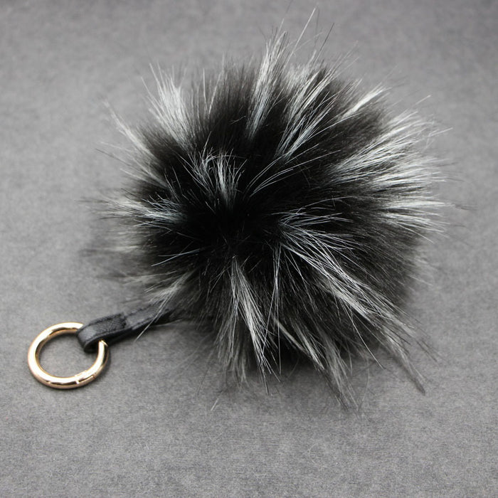 Jewelry WholesaleWholesale Imitation Hair Alloy Hair Ball Keychain JDC-KC-Zuge021 Keychains 祖格 %variant_option1% %variant_option2% %variant_option3%  Factory Price JoyasDeChina Joyas De China