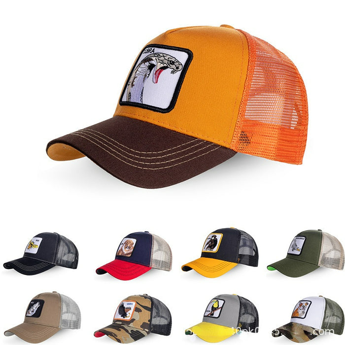 Wholesale Cotton Animal Baseball Cap Truck Cap MOQ≥2 JDC-FH-JieY003