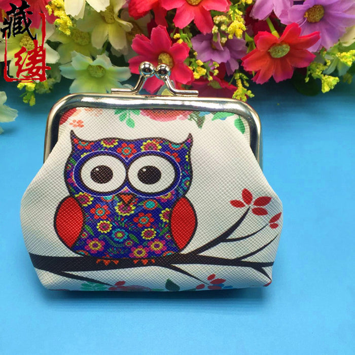 Wholesale Owl Fashion Coin Purse Creative Small Bag MOQ≥3 JDC-HB-Canglv004