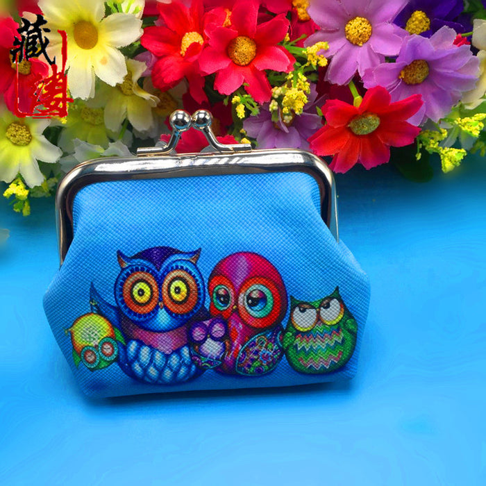 Wholesale Owl Fashion Coin Purse Creative Small Bag MOQ≥3 JDC-HB-Canglv004