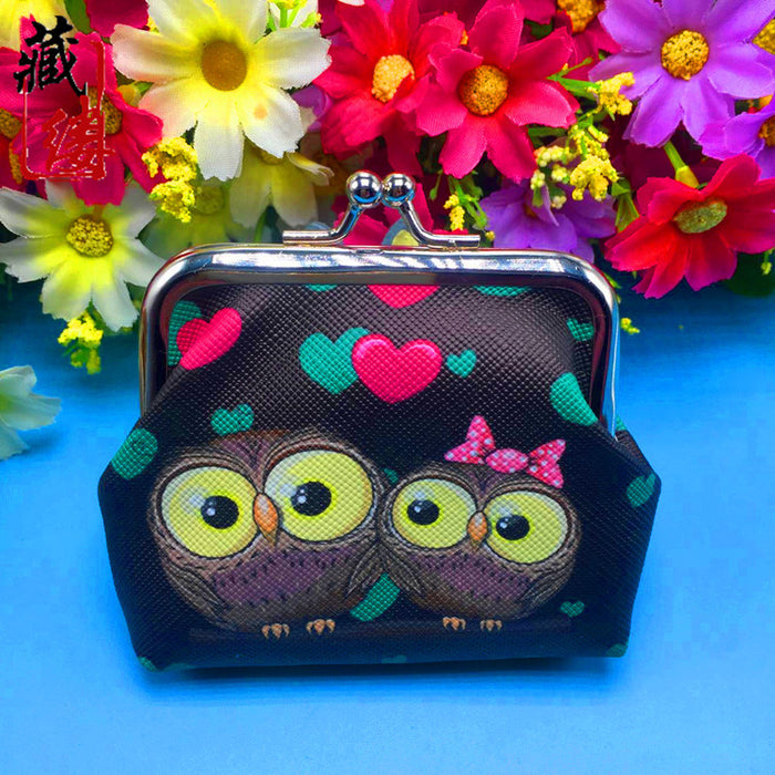 Wholesale Owl Fashion Coin Purse Creative Small Bag MOQ≥3 JDC-HB-Canglv004