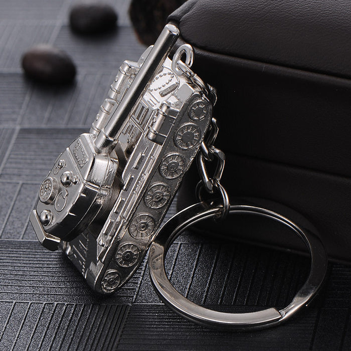 Jewelry WholesaleWholesale Alloy Tank Keychain JDC-KC-CH097 Keychains 晨晖 %variant_option1% %variant_option2% %variant_option3%  Factory Price JoyasDeChina Joyas De China