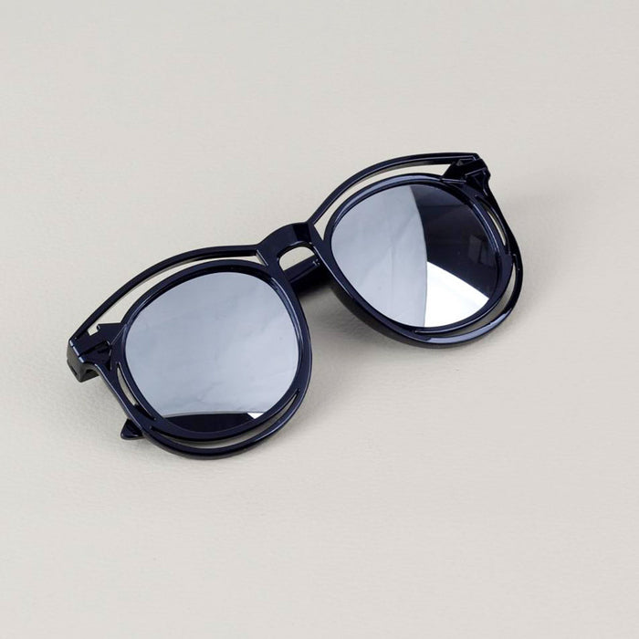 Jewelry WholesaleWholesale Double Border Hollow Colorful Baby Sunglasses Color JDC-SG-ShuaiR001 Sunglasses 帅睿 %variant_option1% %variant_option2% %variant_option3%  Factory Price JoyasDeChina Joyas De China