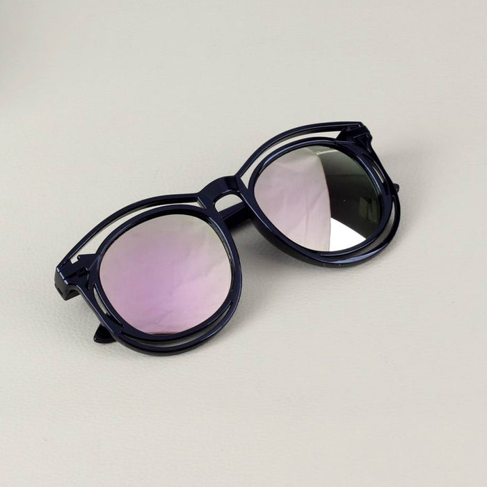 Jewelry WholesaleWholesale Double Border Hollow Colorful Baby Sunglasses Color JDC-SG-ShuaiR001 Sunglasses 帅睿 %variant_option1% %variant_option2% %variant_option3%  Factory Price JoyasDeChina Joyas De China