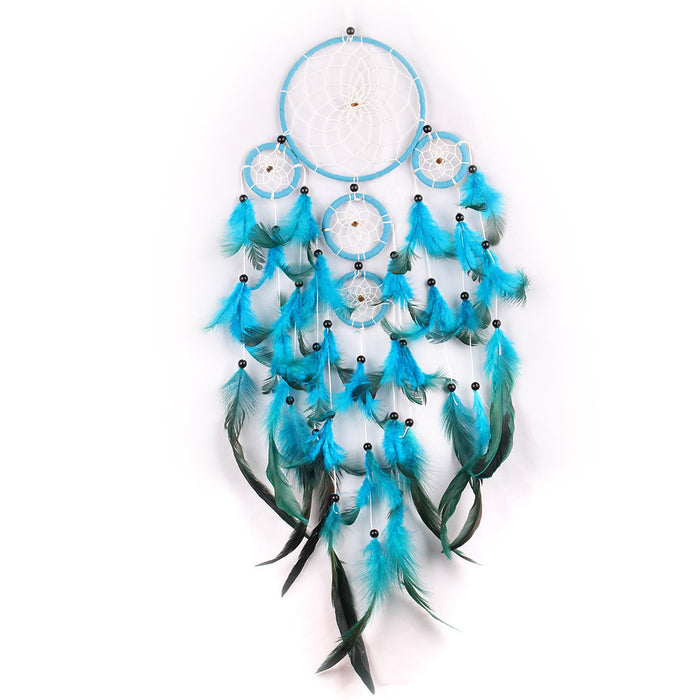 Wholesale Home Decor Shop Montnets Feather Wall Hanging Handmade Natural Feather MOQ≥2 JDC-DC-MengS031