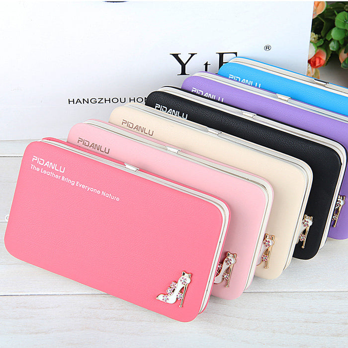 Wholesale multifunctional mobile phone bag lunch box bag ladies wallet long JDC-WT-Zhengxin005