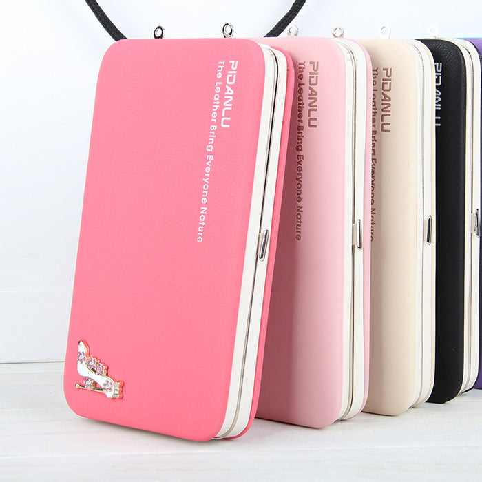 Wholesale multifunctional mobile phone bag lunch box bag ladies wallet long JDC-WT-Zhengxin005