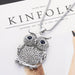 Jewelry WholesaleWholesale Owl Diamond Sweater Chain Long Necklace JDC-NE-YouH003 Necklaces 优鸿 %variant_option1% %variant_option2% %variant_option3%  Factory Price JoyasDeChina Joyas De China