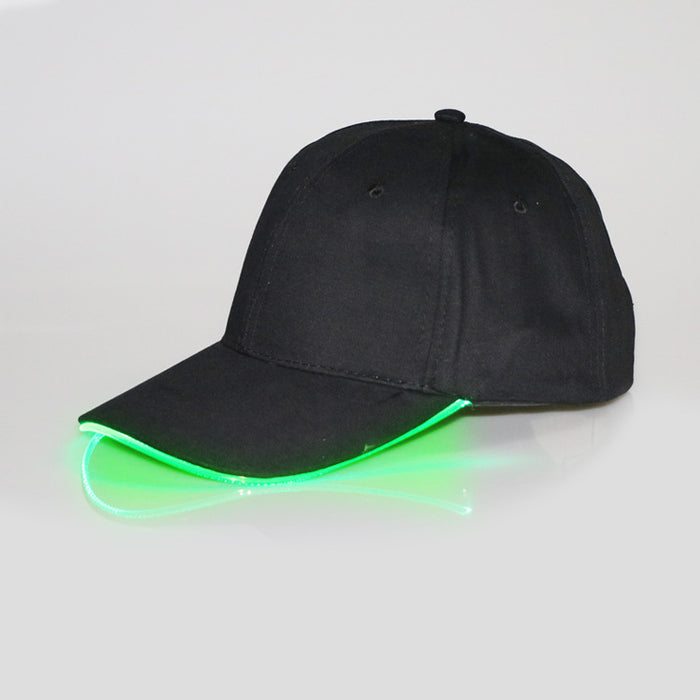 Wholesale Hat Cotton Outdoor Shade LED Lighted Cap MOQ≥2 JDC-FH-LeTao001