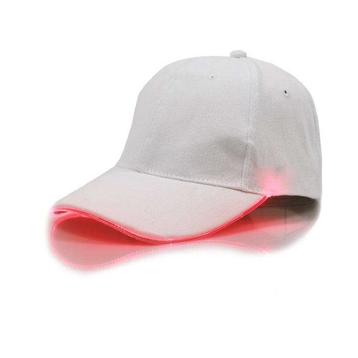 Wholesale Hat Cotton Outdoor Shade LED Lighted Cap MOQ≥2 JDC-FH-LeTao001