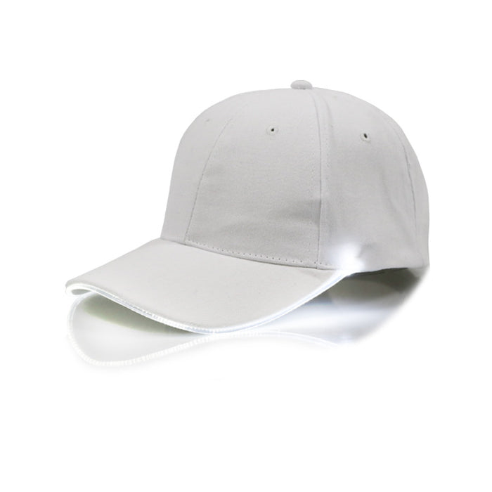 Wholesale Hat Cotton Outdoor Shade LED Lighted Cap MOQ≥2 JDC-FH-LeTao001