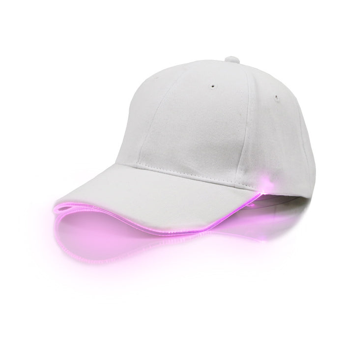 Wholesale Hat Cotton Outdoor Shade LED Lighted Cap MOQ≥2 JDC-FH-LeTao001