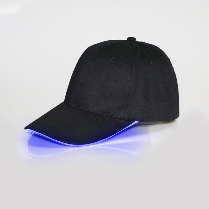 Wholesale Hat Cotton Outdoor Shade LED Lighted Cap MOQ≥2 JDC-FH-LeTao001