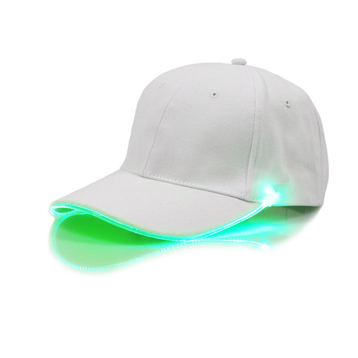 Wholesale Hat Cotton Outdoor Shade LED Lighted Cap MOQ≥2 JDC-FH-LeTao001