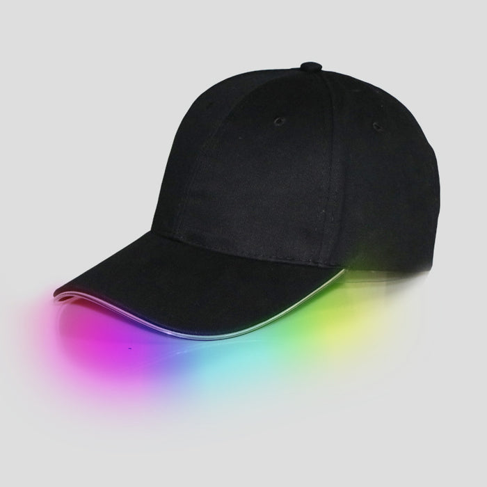 Wholesale Hat Cotton Outdoor Shade LED Lighted Cap MOQ≥2 JDC-FH-LeTao001