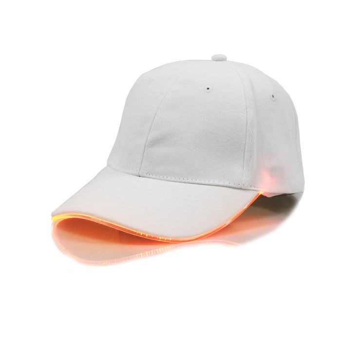 Wholesale Hat Cotton Outdoor Shade LED Lighted Cap MOQ≥2 JDC-FH-LeTao001