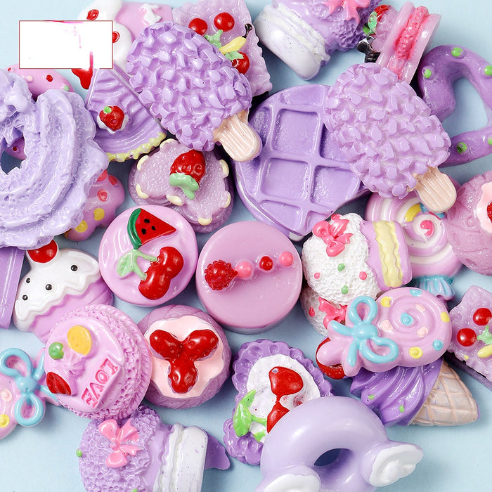 Jewelry WholesaleWholesale kawaii 3d candy cartoon resin gummy DIY nail stickers accessories JDC-NS-TNi005 Nail Stickers 太尼 %variant_option1% %variant_option2% %variant_option3%  Factory Price JoyasDeChina Joyas De China