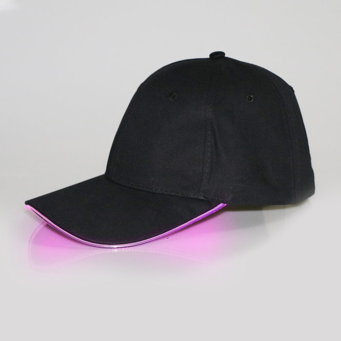 Wholesale Hat Cotton Outdoor Shade LED Lighted Cap MOQ≥2 JDC-FH-LeTao001