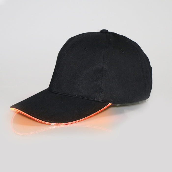 Wholesale Hat Cotton Outdoor Shade LED Lighted Cap MOQ≥2 JDC-FH-LeTao001