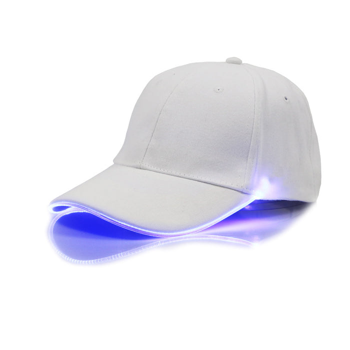 Wholesale Hat Cotton Outdoor Shade LED Lighted Cap MOQ≥2 JDC-FH-LeTao001