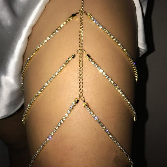 Wholesale Multilayer Claw Chains Sexy Thigh Chains JDC-AS-KJ010