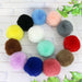 Jewelry WholesaleWholesale Polyester Hair Ball DIY Keychain JDC-DIY-HuiY002 DIY 汇盈 %variant_option1% %variant_option2% %variant_option3%  Factory Price JoyasDeChina Joyas De China