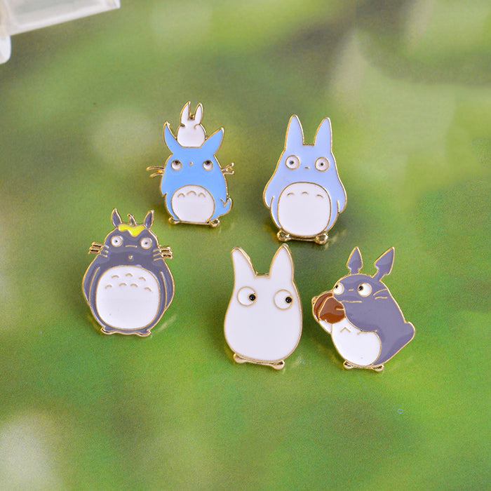 Wholesale cartoon animal brooch drip oil JDC-BC-QiH021