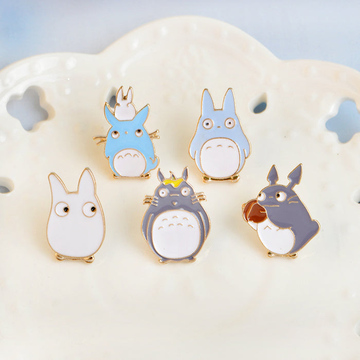 Wholesale cartoon animal brooch drip oil JDC-BC-QiH021