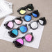Jewelry WholesaleWholesale Double Border Hollow Colorful Baby Sunglasses Color JDC-SG-ShuaiR001 Sunglasses 帅睿 %variant_option1% %variant_option2% %variant_option3%  Factory Price JoyasDeChina Joyas De China