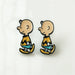 Jewelry WholesaleWholesale Cartoon Peanut Little Yellow Bird Stud Earrings (F) MOQ≥2 JDC-ES-MOSHU006 Earrings 舒莫 %variant_option1% %variant_option2% %variant_option3%  Factory Price JoyasDeChina Joyas De China