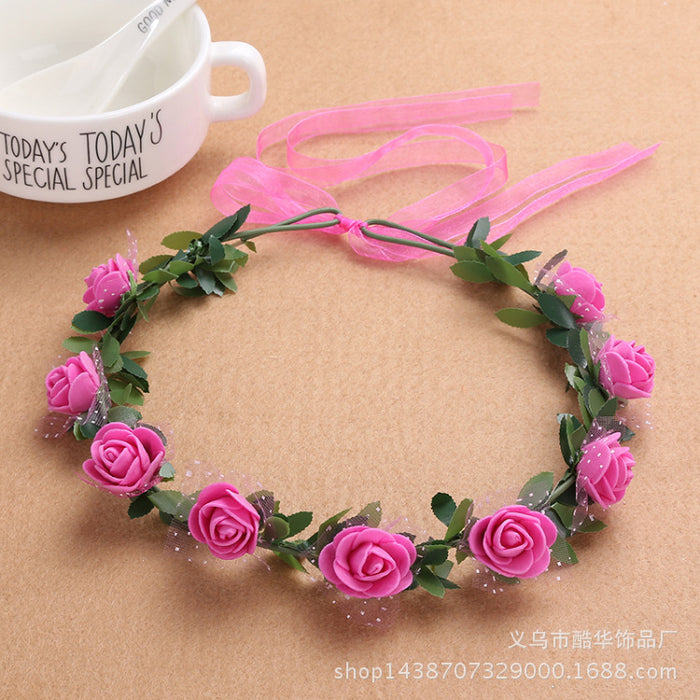 Wholesale Headband Bohemian Plastic JDC-HD-Kuhua007