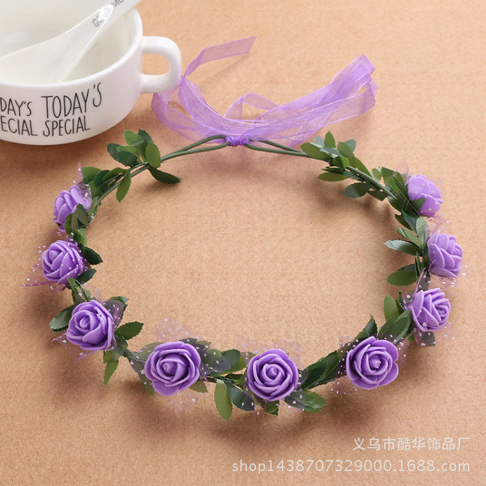 Wholesale Headband Bohemian Plastic JDC-HD-Kuhua007