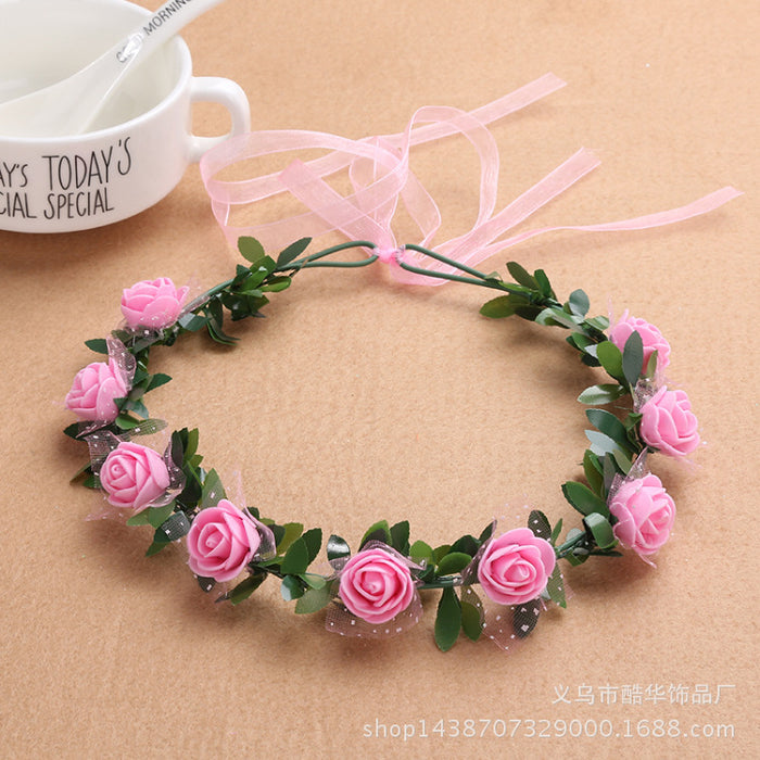 Wholesale Headband Bohemian Plastic JDC-HD-Kuhua007