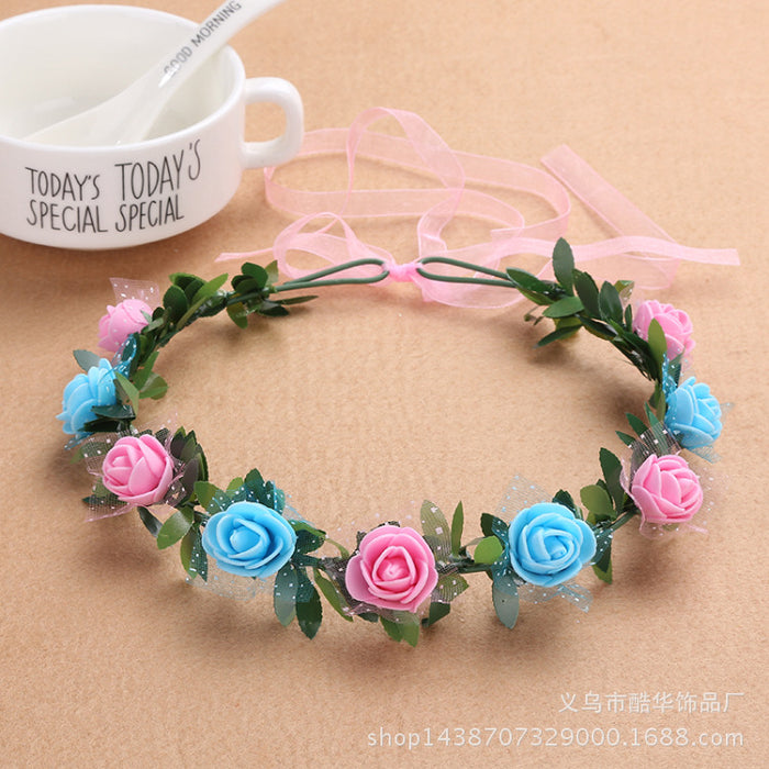 Wholesale Headband Bohemian Plastic JDC-HD-Kuhua007