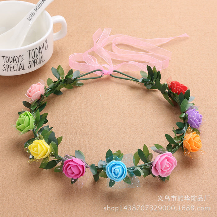 Wholesale Headband Bohemian Plastic JDC-HD-Kuhua007