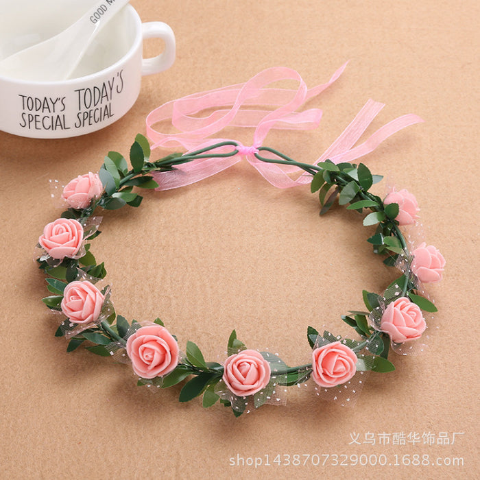 Wholesale Headband Bohemian Plastic JDC-HD-Kuhua007