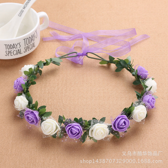 Wholesale Headband Bohemian Plastic JDC-HD-Kuhua007