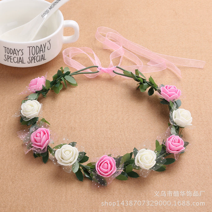 Wholesale Headband Bohemian Plastic JDC-HD-Kuhua007