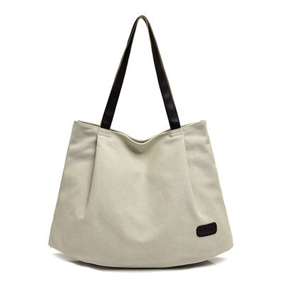 Wholesale canvas shoulder bag Sen series large capacity tote bag JDC-SD-Mengsiw001