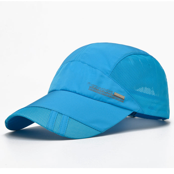 Jewelry WholesaleWholesale Summer Outdoor Sports Quick Dry Baseball Cap Polyester Mesh Cap Sun Hat MOQ≥2 JDC-FH-YiShang002 Fashionhat 亿尚 %variant_option1% %variant_option2% %variant_option3%  Factory Price JoyasDeChina Joyas De China