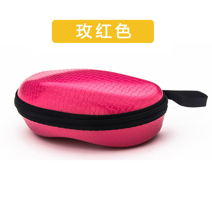 Jewelry WholesaleWholesale leather plastic glasses case zipper sunglasses case JDC-SG-PLS049 Sunglasses 普琳丝 %variant_option1% %variant_option2% %variant_option3%  Factory Price JoyasDeChina Joyas De China