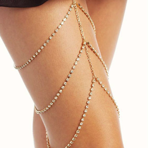 Jewelry WholesaleWholesale Multilayer Claw Chains Sexy Thigh Chains JDC-AS-KJ010 Anklets 坤娟 %variant_option1% %variant_option2% %variant_option3%  Factory Price JoyasDeChina Joyas De China