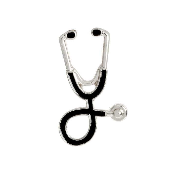 Wholesale cartoon brooch creative doctor stethoscope JDC-BC-ZhuoB004