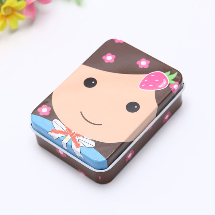 Wholesale Wallet Iron Rectangle Mini Card Coin Storage Box MOQ≥2 JDC-WT-DouS001