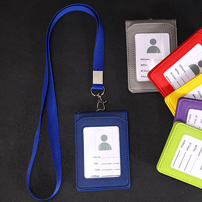 Jewelry WholesaleWholesale PU Leather Card Sleeve Door Access Lanyard Keychain MOQ≥3 JDC-KC-JinB001 Keychains 金邦 %variant_option1% %variant_option2% %variant_option3%  Factory Price JoyasDeChina Joyas De China